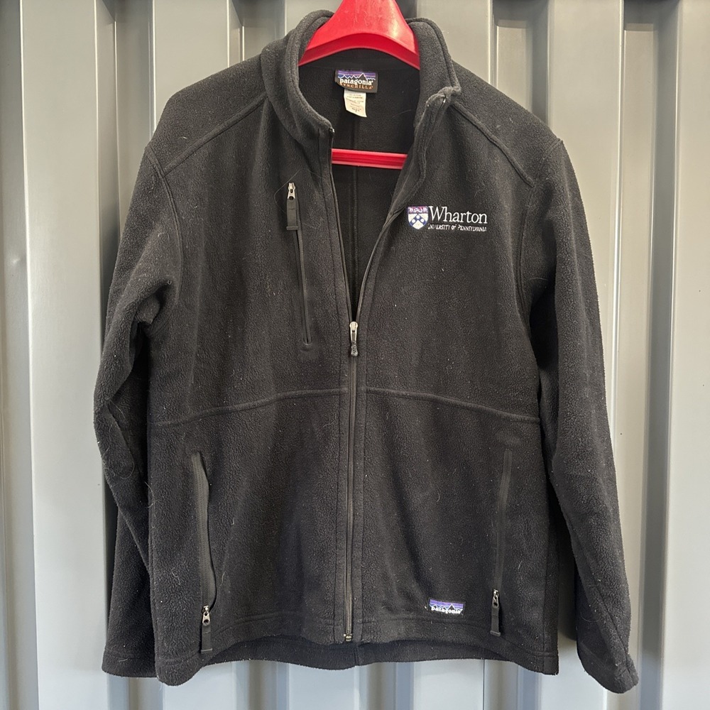 Patagonia Synchilla Mens Small Embroidered Full Zip